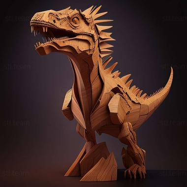 3D model Fushanosaurus (STL)